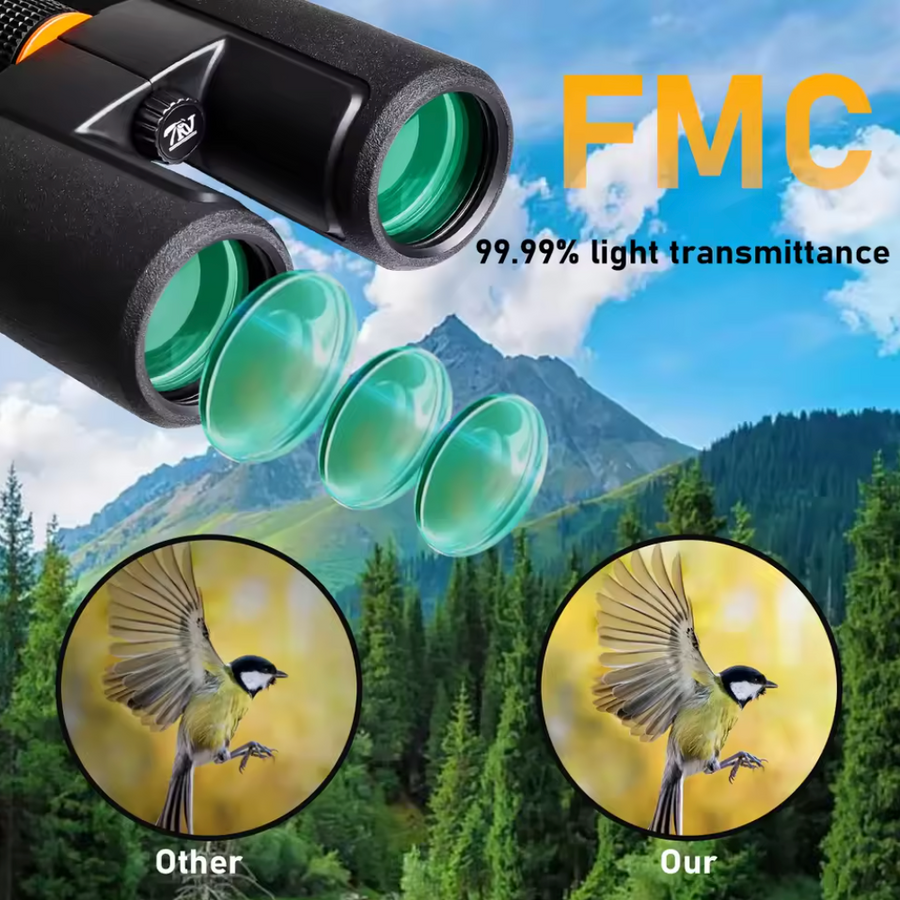 10x42 Binoculars for Hunting – BAK-4 & IPX7
