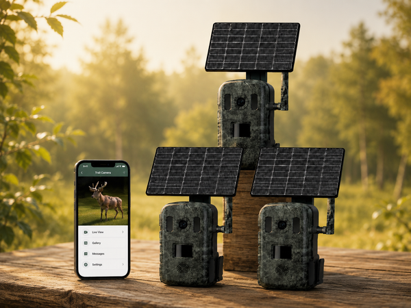 Kleines 4G Wildkamerapaket – 3 Stk. LIVE-Kameras – 10 % sparen