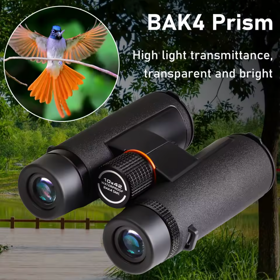10x42 Binoculars for Hunting – BAK-4 & IPX7
